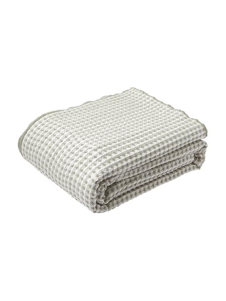 Prehoz s vaflovou štruktúrou Allie, 100 %  bavlna

Materiál použitý v tomto výrobku bol testovaný na škodlivé látky a certifikovaný podľa STANDARD 100 by OEKO-TEX®, 6457CIT, CITEVE., Zelená, béžová, Š 230 x D 250 cm
