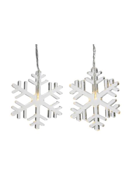 LED-Lichterkette Frost L 105 cm, Kunststoff, Transparent, L 105 cm