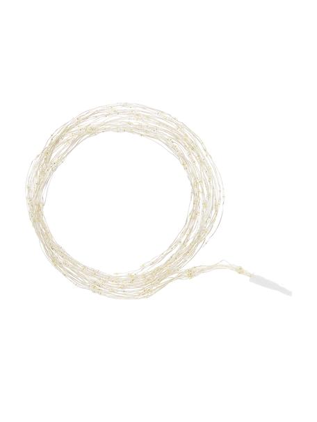 Guirlande lumineuse Milou, blanc chaud, Plastique, Anthracite, haut. 180 cm