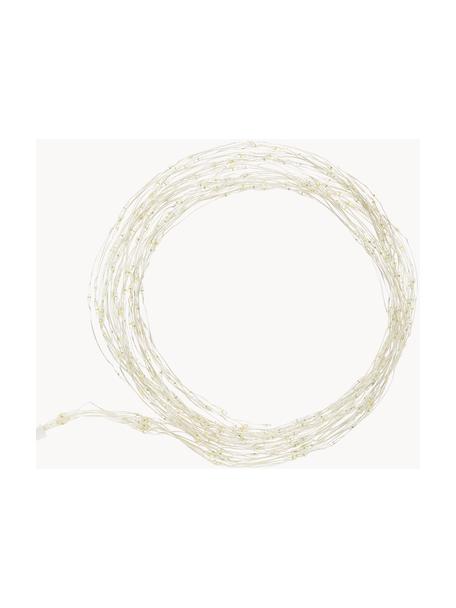 Guirnalda de luces Milou, blanco cálido, Plástico, Transparente, L 210 cm