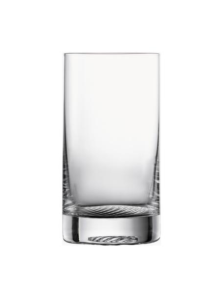 Kristall-Wassergläser Echo, 4 Stück, Tritan-Kristallglas, Transparent, Ø 7 x H 13 cm, 410 ml