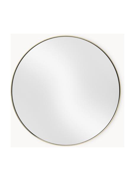 Miroir mural rond Lacie, Doré, Ø 40 cm