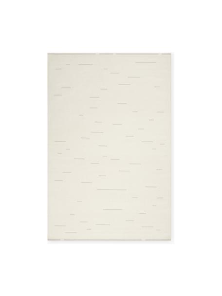 Ručne tkaný vlnený koberec Rain, 100 % vlna
V prvých týždňoch používania môžu vlnené koberce uvoľňovať vlákna, tento jav zmizne po niekoľkých týždňoch používania, Lomená biela, Š 140 x D 200 cm (veľkosť S)