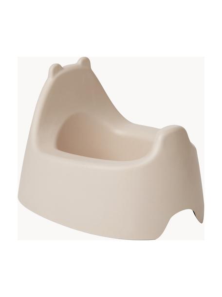 Nočník Jonathan, Melamin, bambus, kukuřičný prášek, Krémově bílá, Š 28 cm, V 19 cm