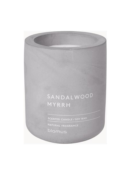 Bougie parfumée Fraga (bois de santal & myrrhe), Bois de santal et myrrhe, Ø 7 x haut. 8 cm