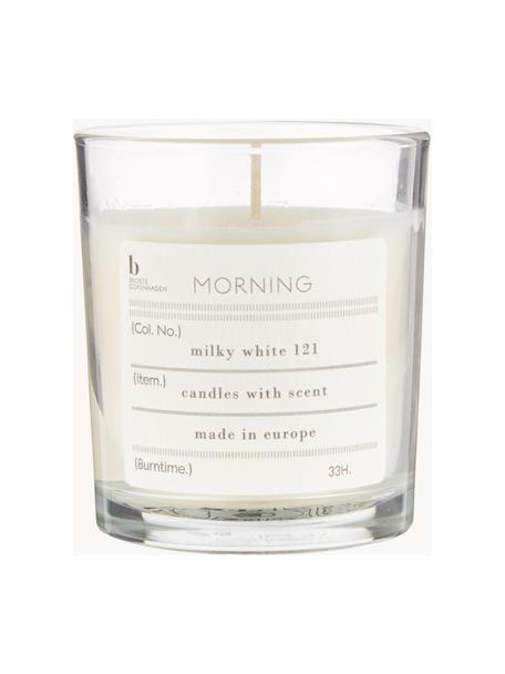 Bougie parfumée Morning (cassis, pamplemousse), Cire naturelle de soja, verre, Cassis et pamplemousse, Ø 8 x haut. 8 cm