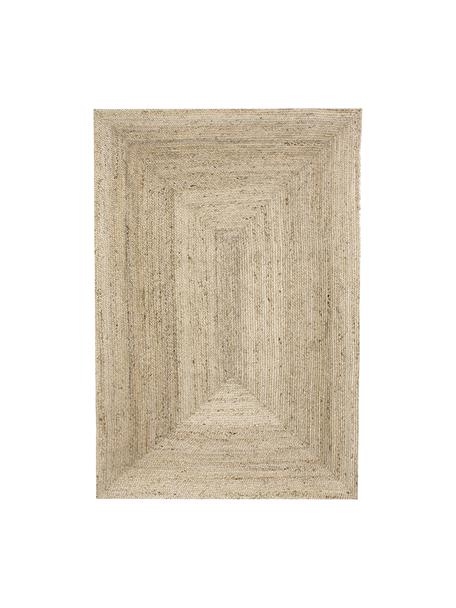 Handgefertigter Jute-Teppich Sharmila, 100% Jute, Beige, B 60 x L 90 cm (Grösse XXS)