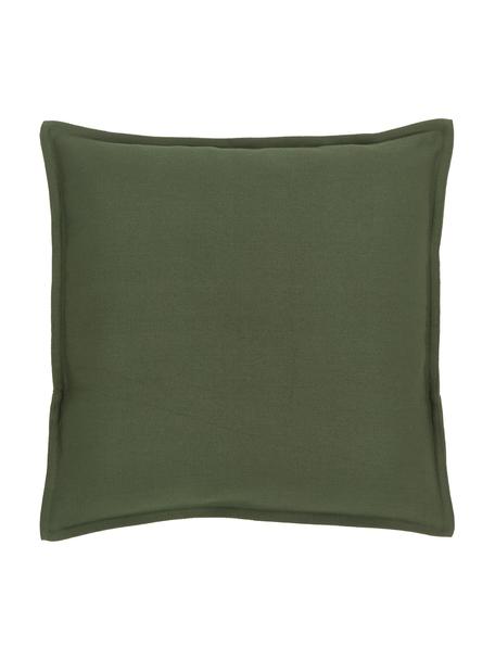 Bavlněný povlak na polštář Mads, 100 % bavlna, Zelená, Š 40 cm, D 40 cm