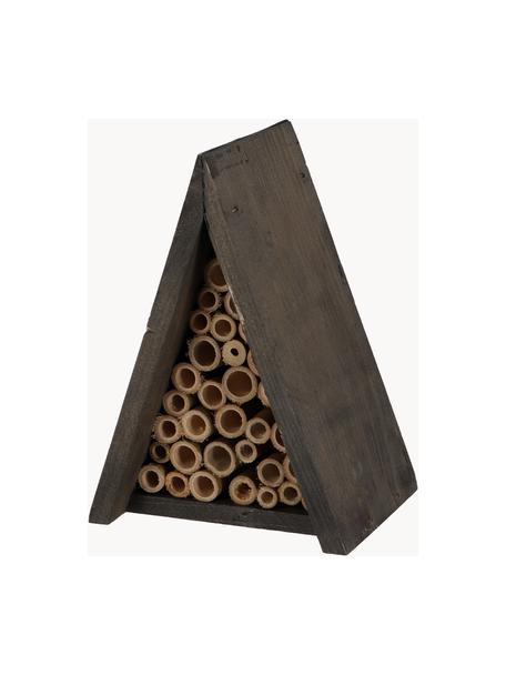 Bienenhaus Wigwam, Korpus: Kiefernholz, Schwarz, Braun, B 15 x H 20 cm