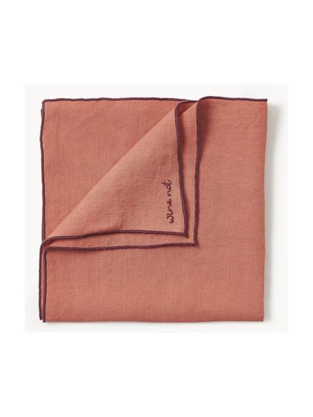 Serviettes en textile Cosmo, 4 pièces, 100 % coton

Le matériau est certifié STANDARD 100 OEKO-TEX®, 4854CIT, CITEVE, Rouge corail, larg. 45 x long. 45 cm