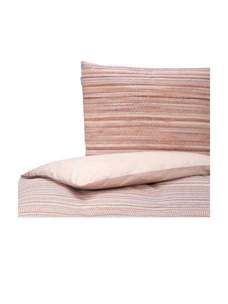 Pościel z bawełny Tide Pink, 100% bawełna 

Produkt wykonany jest z bawełny, która jest przyjemnie miękka dla skóry, dobrze wchłania wilgoć i jest odpowiednia dla alergików, Odcienie różowego, niebieski, 135 x 200 cm + 1 poduszka 80 x 80 cm
