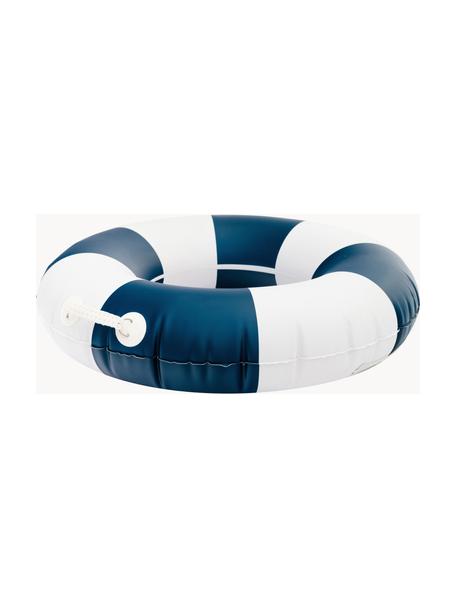 Ciambella mare rotonda Classic, Plastica, Bianco, blu scuro, Larg. 86 x Alt. 15 cm