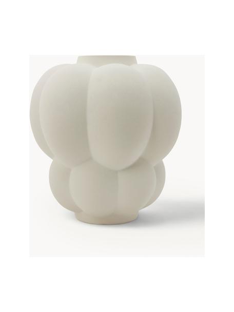 Vase en céramique Uva, haut. 35 cm, Céramique, Blanc cassé, Ø 32 x haut. 35 cm