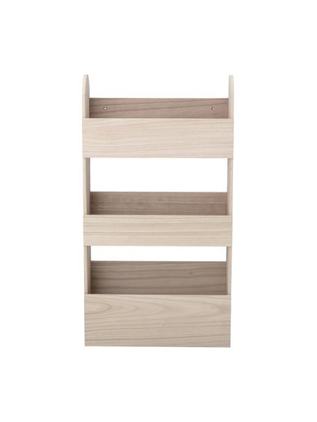 Kinder-Regal Moris aus Paulowniaholz, Paulowniaholz, Helles Holz, B 38 x H 70 cm