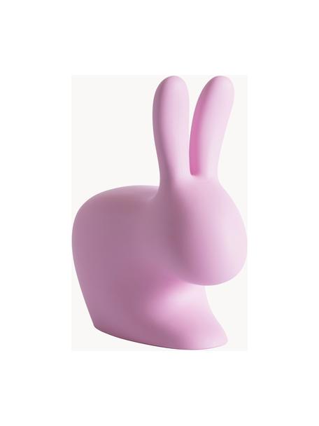 Detská taburetka Rabbit, Plast (polyetylén), Ružová, Š 46 x V 53 cm