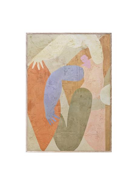 Poster Las Danzantes 01, 210 g mattes Hahnemühle-Papier, Digitaldruck mit 10 UV-beständigen Farben, Bunt, B 30 x H 40 cm