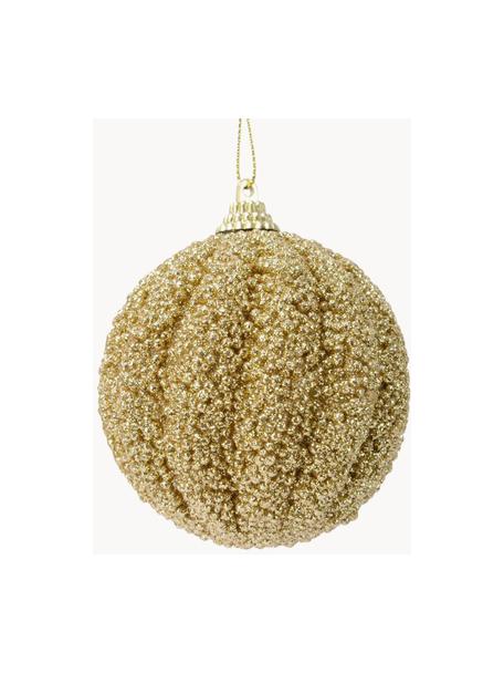 Palle di natale Treat 12 pz, Schiuma, Dorato, Ø 8 cm