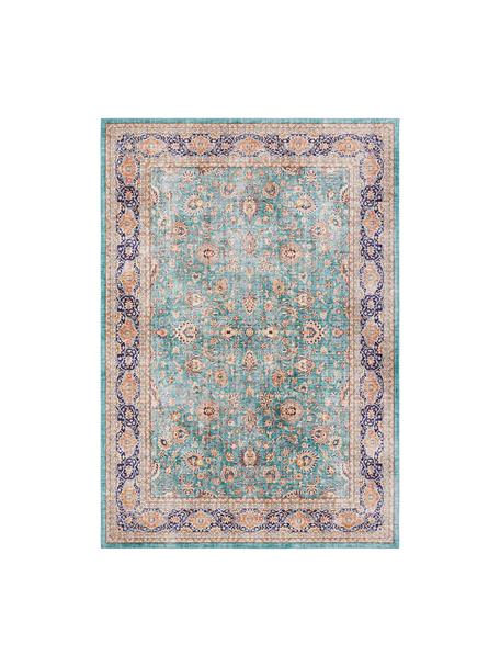 Teppich Keshan Maschad im Orient Style, 100% Polyester, Jadegrün, Mehrfarbig, B 80 x L 150 cm (Größe XS)