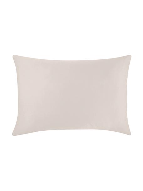 Funda de almohada de satén Comfort, 50 x 70 cm, Gris pardo, An 50 x L 70 cm