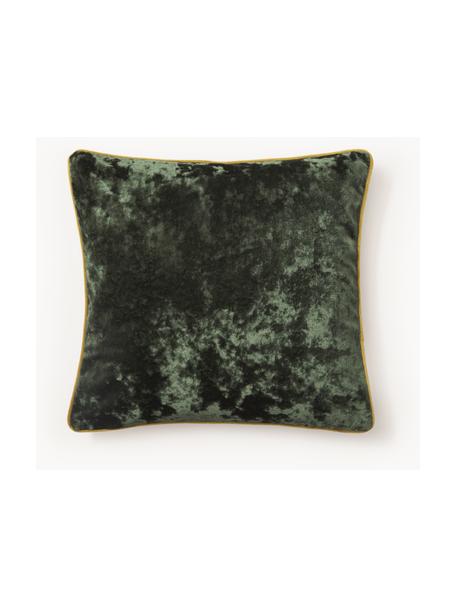 Zamatový poťah na vankúš Enid, Zamat (100 % polyester)
Certifikát Oeko-Tex Standard 100, 1. trieda, Zelená, Š 45 x D 45 cm