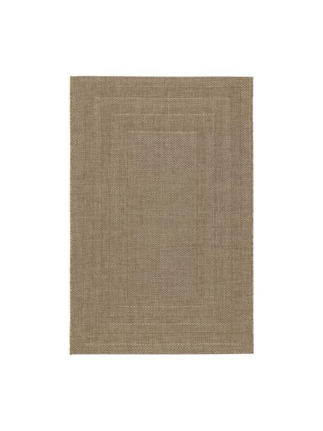 Tappeto da interno-esterno Liza, 100% polipropilene, Marrone, Larg. 120 x Lung. 180 cm (taglia S)