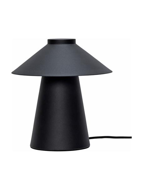 Lampe à poser noire Chipper, Noir, Ø 25 x haut. 26 cm