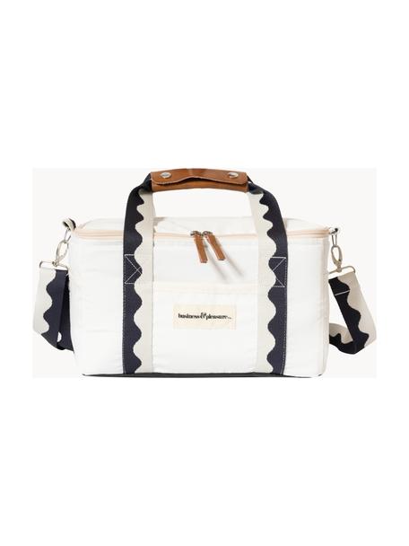 Kühltasche Premium, 50 % Baumwolle, 25 % Polyester, 25 % PVC, Weiss, Anthrazit, B 32 x H 20 cm