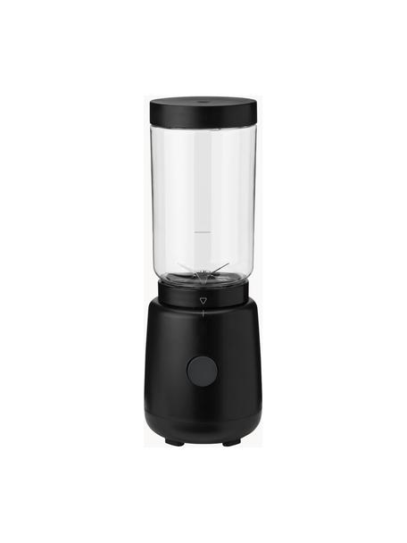 Blender Foodie, Plastique, acier inoxydable, verre, Noir, mat, Ø 10 x haut. 30 cm