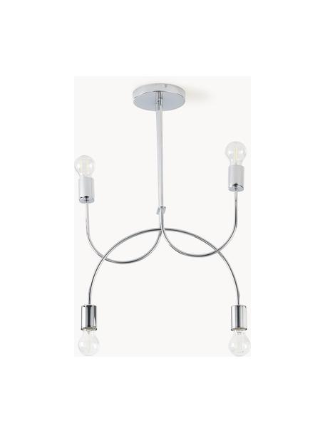 Lampa sufitowa Bea, Odcienie srebrnego, S 49 x W 69 cm