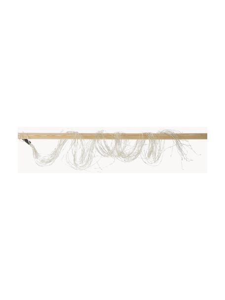 Guirlande LED Clusters, long. 190 cm, blanc chaud, Plastique, Couleur argentée, long. 190 cm