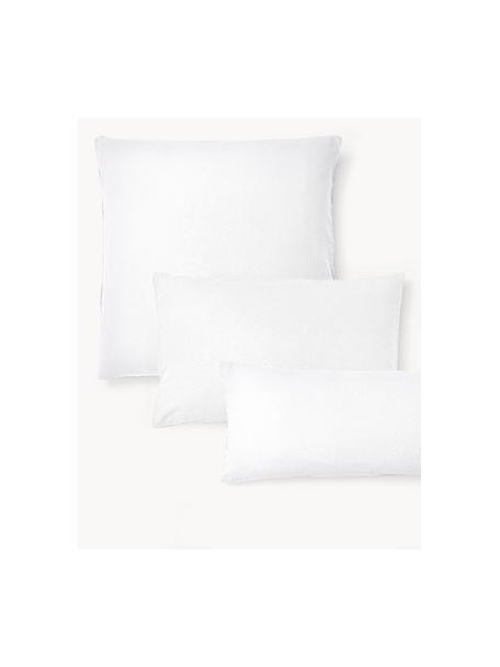 Funda de almohada de franela Biba, Blanco, An 50 x L 70 cm