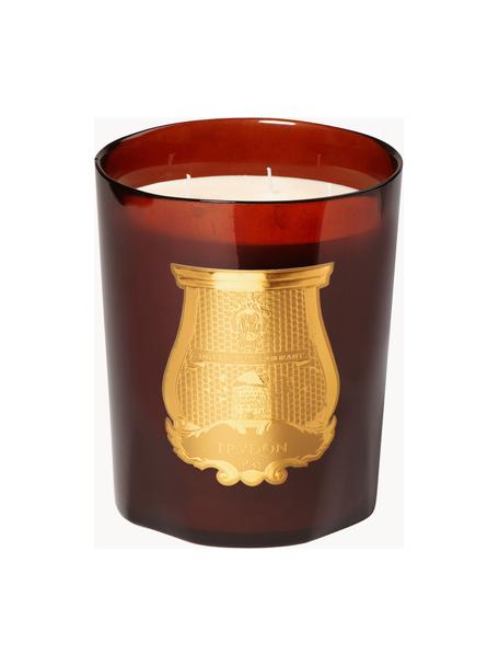 Bougie parfumée artisanale Cire (absolu de cire d'abeille, huile essentielle de cannelle, huile essentielle de santal), Cire d'abeille pure, huile essentielle de bois de santal, huile essentielle de c, Ø 9 x haut. 11 cm