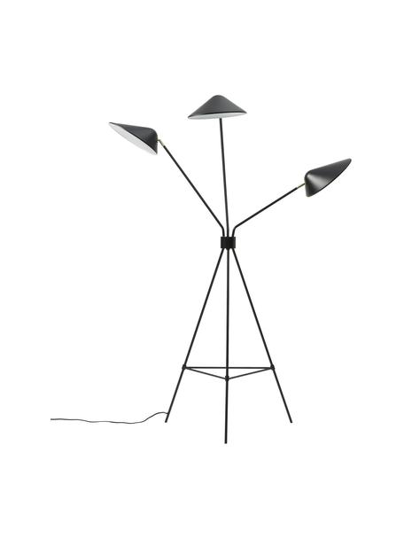 Lampa podłogowa trójnóg Neron, Czarny, S 103 x W 170 cm