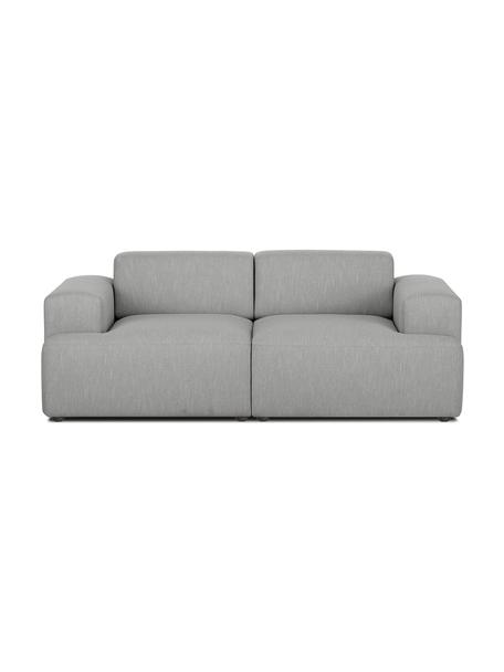 Canapé 2 places Melva, Tissu gris, larg. 198 x prof. 101 cm