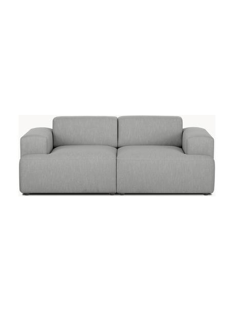 Sofa Melva (2-Sitzer), Bezug: 100% Polyester Der hochwe, Gestell: Massives Kiefernholz, FSC, Webstoff Grau, B 198 x T 101 cm