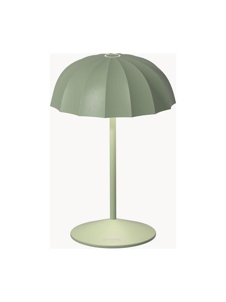 Petite lampe d'extérieur LED mobile à intensité variable Ombrellino, Vert olive, Ø 16 x haut. 23 cm