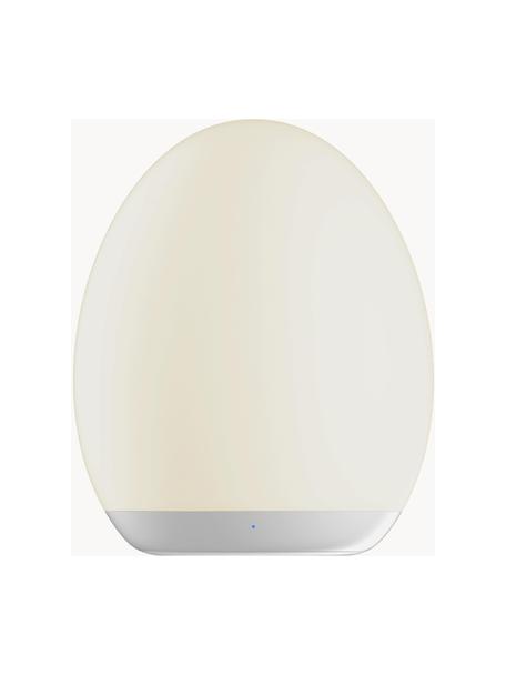 Lampada portatile a LED da esterno con cambio colore Nadia, Paralume: plastica, Struttura: plastica, Bianco, Ø 9 x Alt. 11 cm