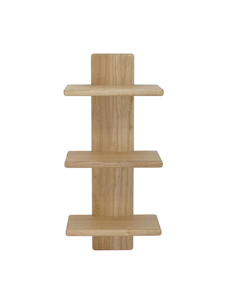 Mensola in legno di caucciù Clive, Legno dell'albero della gomma, Legno dell'albero della gomma, Larg. 30 x Alt. 66 cm