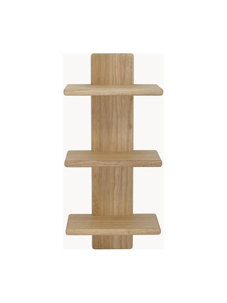 Étagère murale en bois d'hévéa Clive, Bois d'hévéa, Bois d'hévéa, larg. 30 x haut. 66 cm