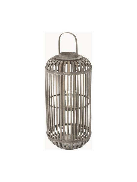 Laterne Cylinder, Grau, Ø 32 x H 67 cm