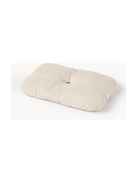 Katoenen sierkussen Devi, met vulling, Lichtbeige, B 30 x L 50 cm