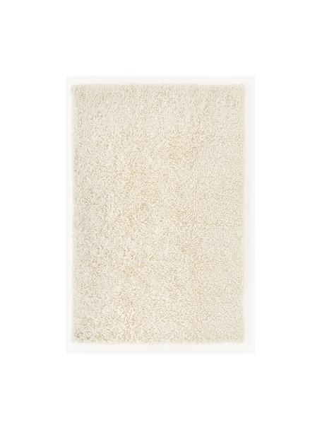 Tapis à poils longs en laine Kasper, 80 % laine (certifiée RWS), 20 % coton

Les tapis en laine peuvent perdre des fibres lors des premières semaines et des peluches peuvent se former, ce phénomène est naturel et diminue à mesure de votre usage et du temps, Blanc crème, larg. 120 x long. 180 cm (taille S)