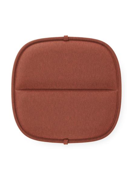 Zewnętrzna poduszka na siedzisko Hiray, Tapicerka: włókno syntetyczne z anty, Rdzawoczerwony, S 36 x D 35 cm