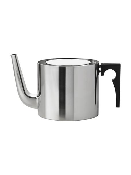 Teekanne Arne Jacobsen, 1.25 L, Korpus: Edelstahl, Griff: Kunststoff, Silberfarben, 1.25 L