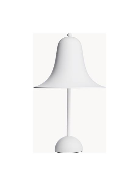 Lampada da tavolo Pantop, design Verner Panton, Bianco opaco, Ø 23 x Alt. 38 cm