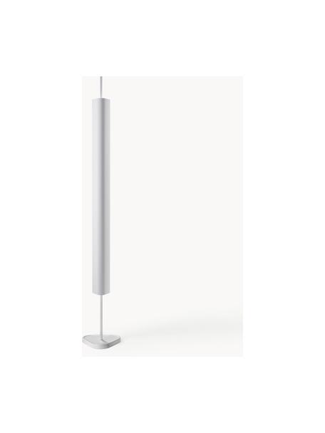 Lampa podłogowa LED z funkcją przyciemniania Emi, Aluminium powlekane, Biały, W 170 cm