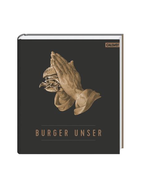 Kochbuch Burger Unser, Papier, Hardcover, Mehrfarbig, L 28 x B 25 cm