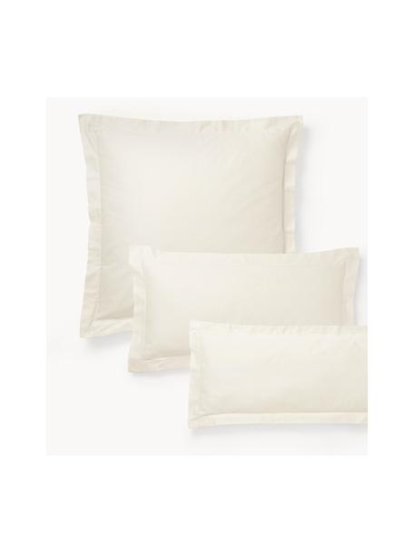 Baumwollsatin-Kopfkissenbezug Premium, Webart: Satin Fadendichte 400 TC,, Hellbeige, B 40 x L 80 cm