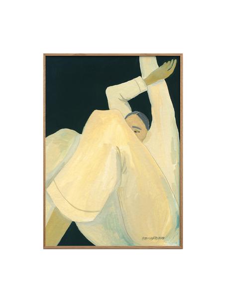 Poster The Dream, Nero, giallo chiaro, Larg. 30 x Alt. 40 cm