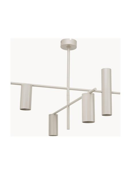 Plafonnier Cassandra, Beige, mat, larg. 70 x haut. 49 cm